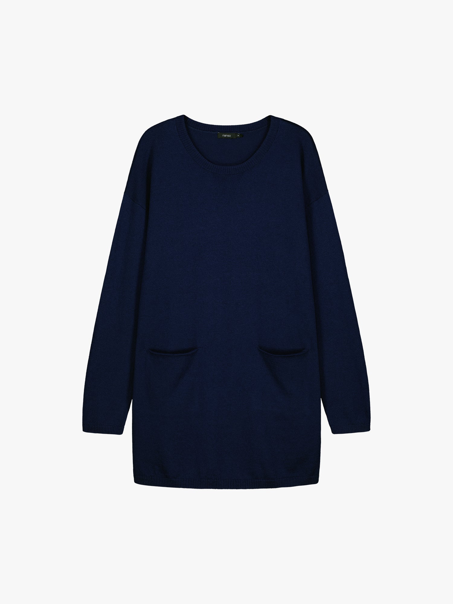 Nanso women's elegantly simple Villis knit tunic in a product picture