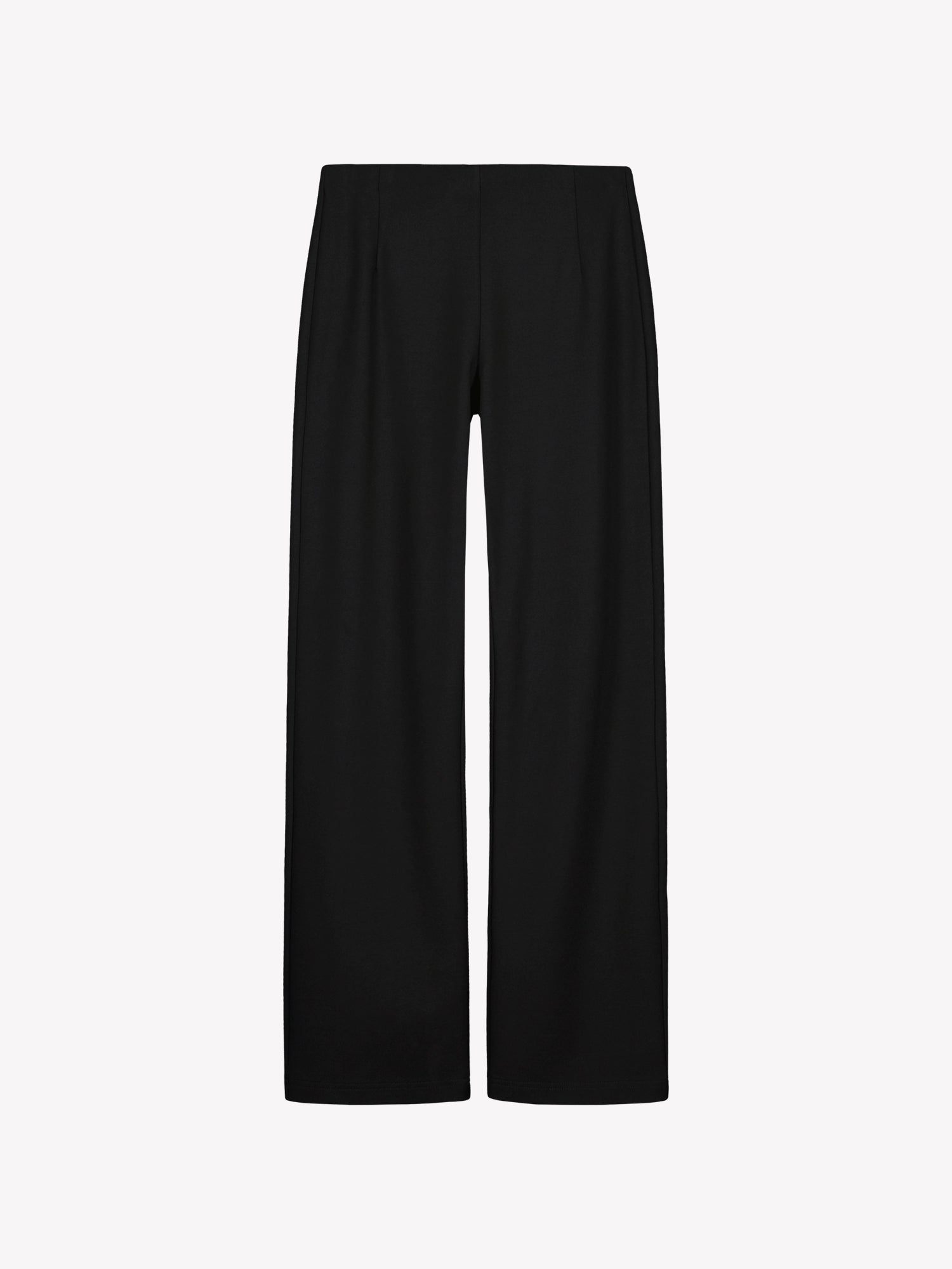 Nanso women's black Assi trousers, product image from front.