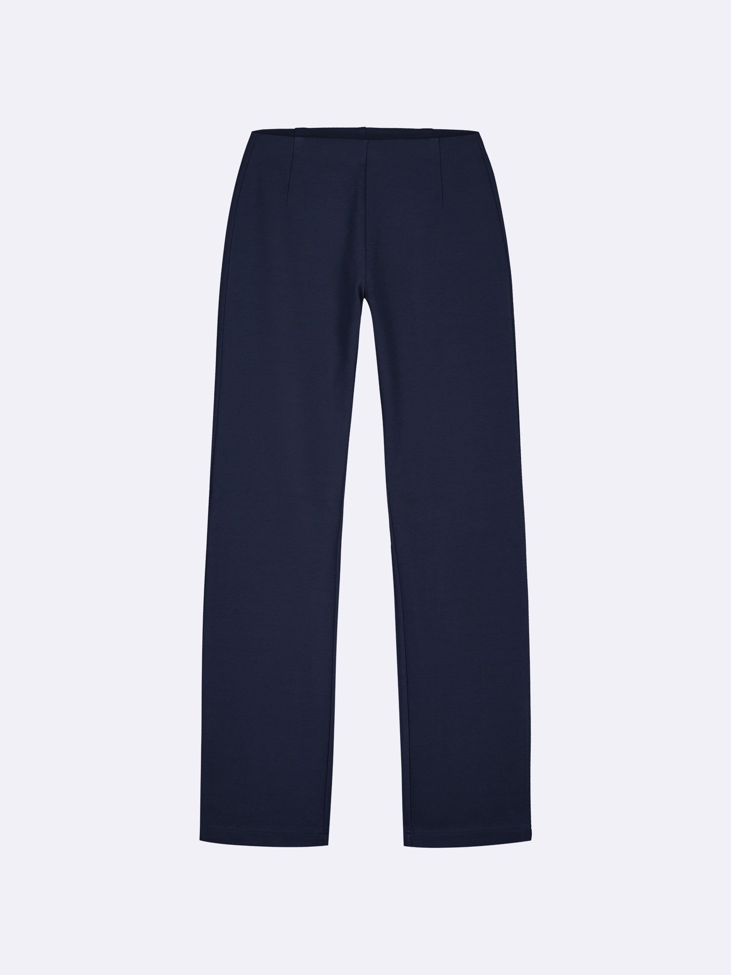 Nanso women's Dark Blue Assi trousers, product image from front.
