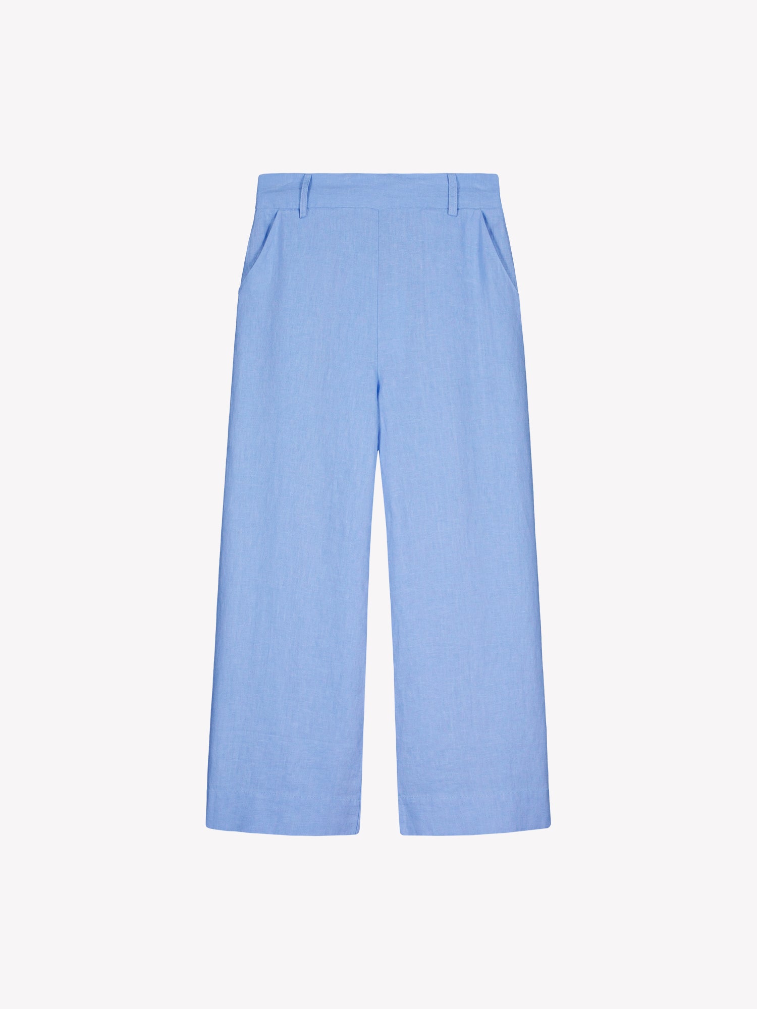 Nanso SAARI linen culottes with elasticated waist and side pockets in a product picture