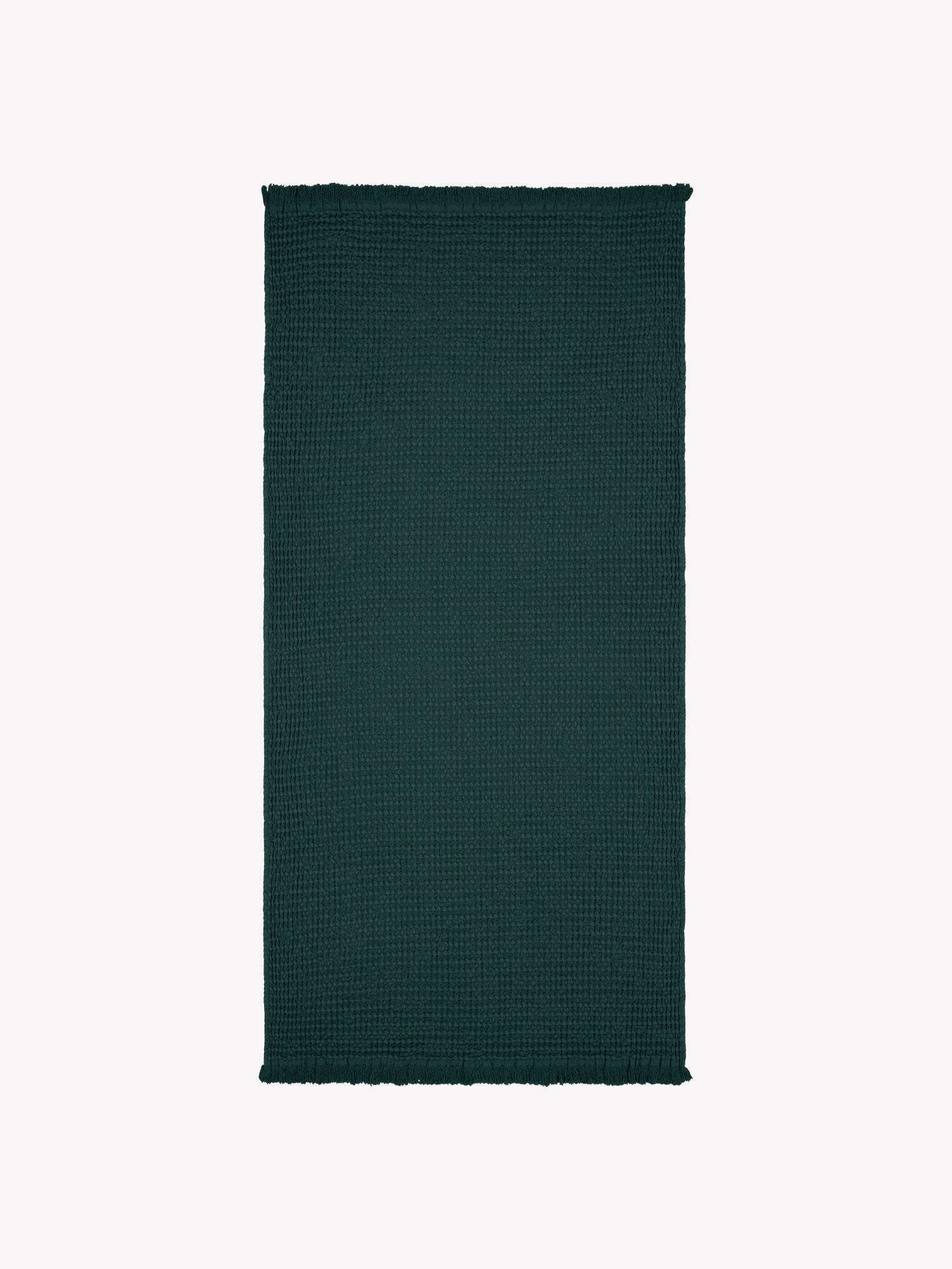 Nanso home's Vohveli Bath towel in dark green, product picture
