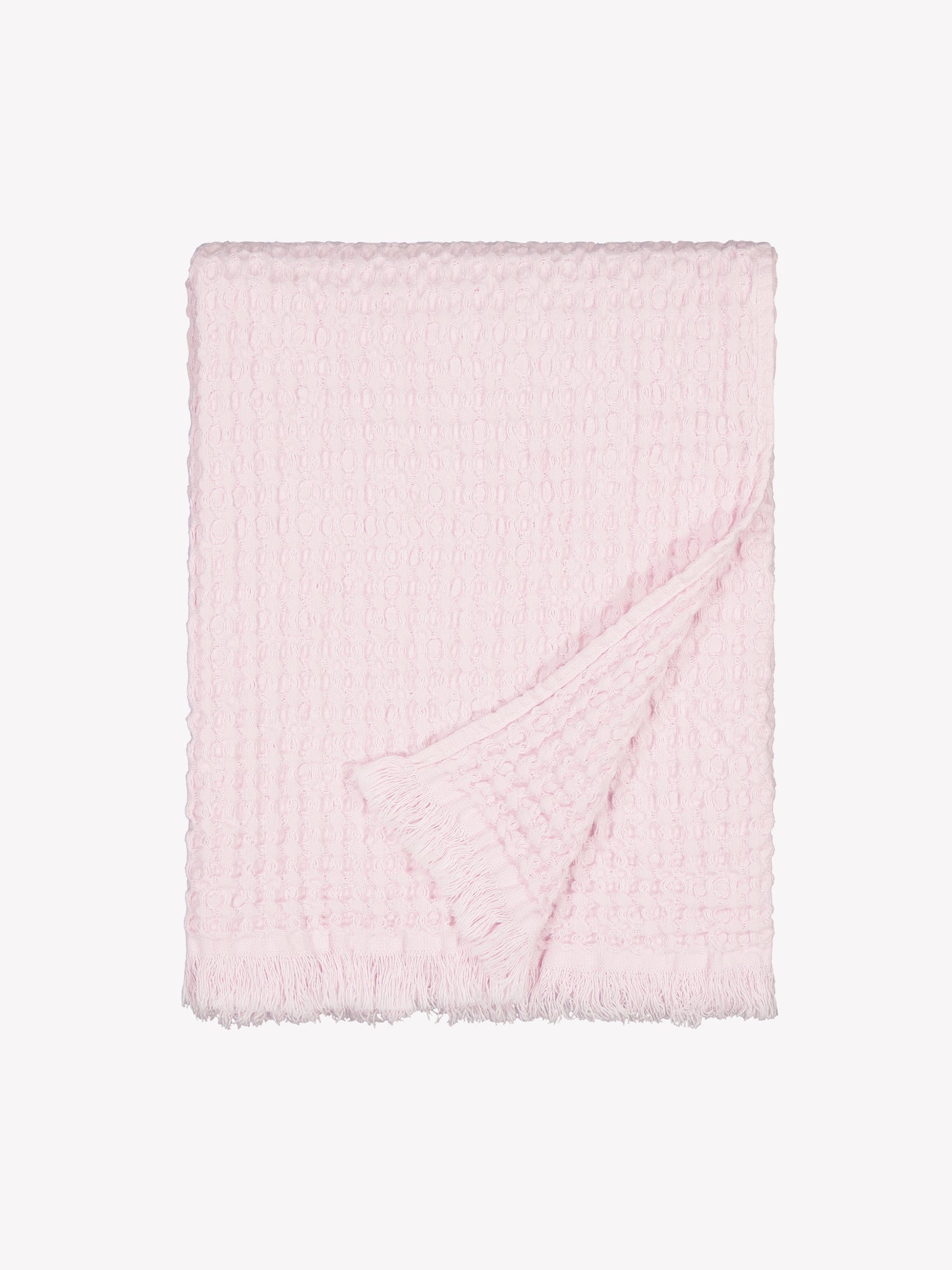 The Vohveli Bath towel in Light Pink in a product picture