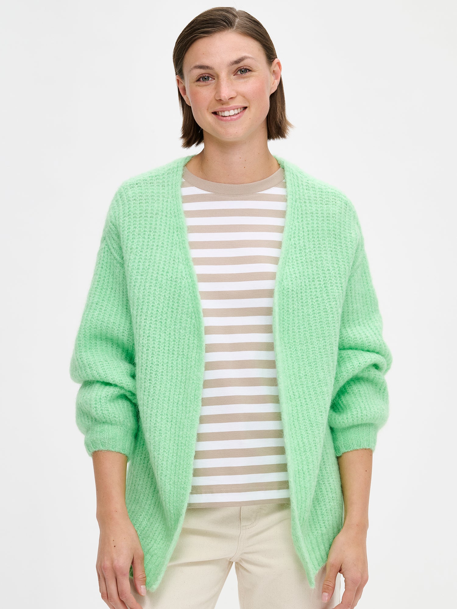 KARAMELLI Cardigan - Light Green