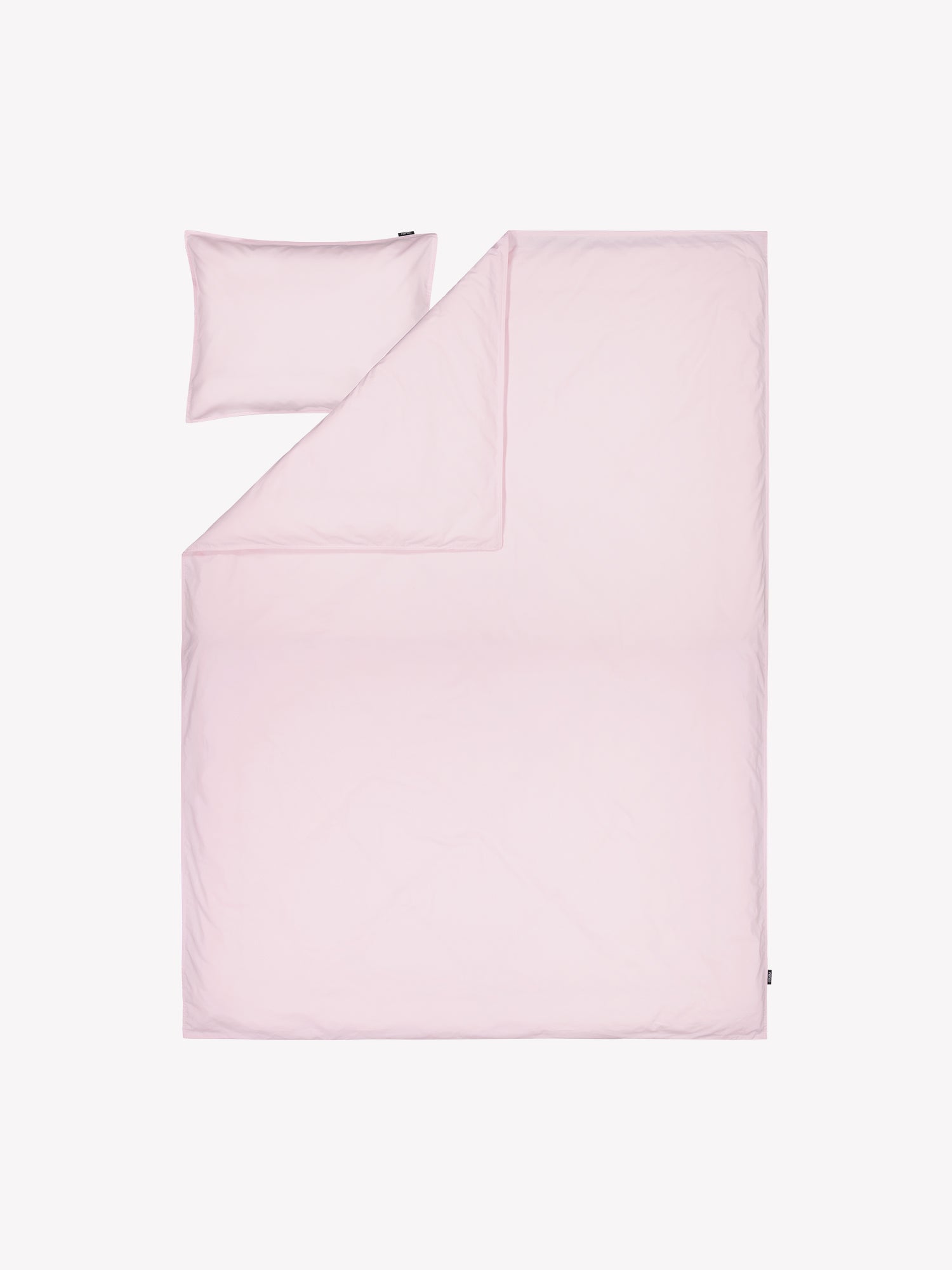 Nanso's Uni Duvet Cover Set in light pink in a product picture