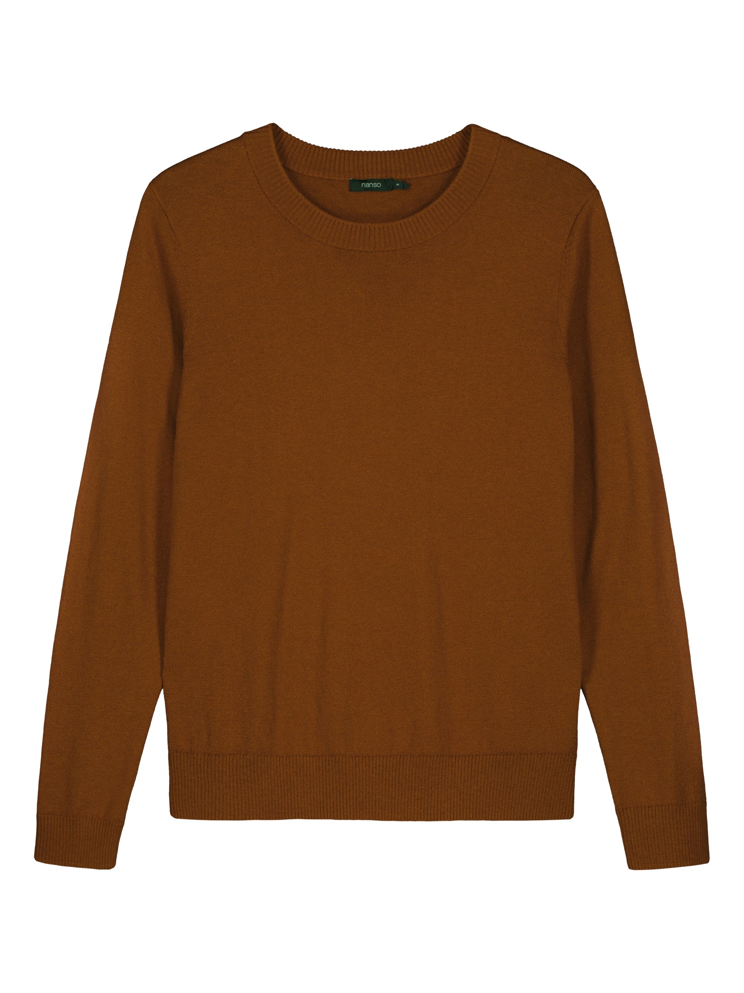 Nanso women´s beautiful violet Villis knit sweater with long sleeves, in product image.