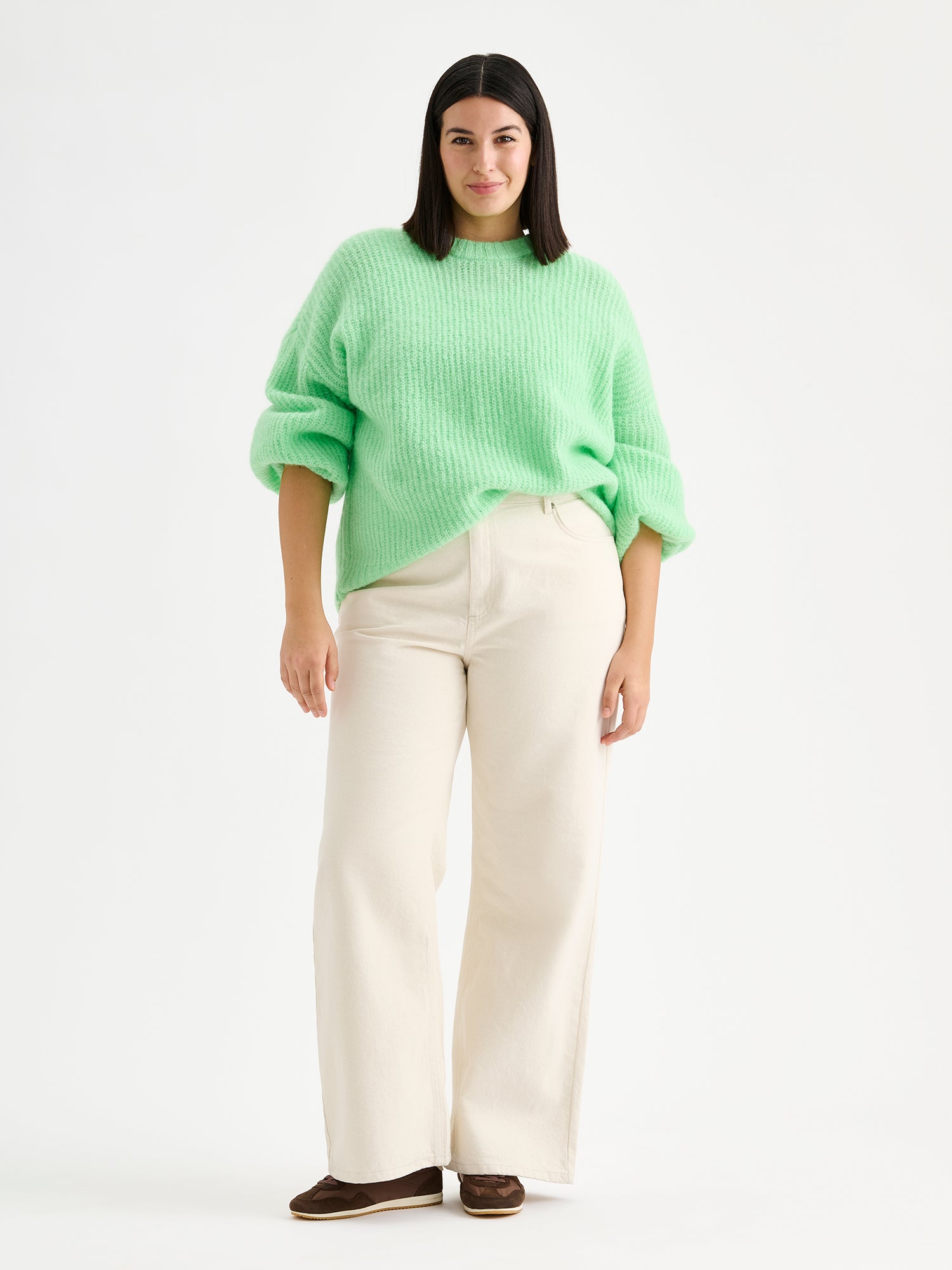 KARAMELLI Knit Sweater - Light Green
