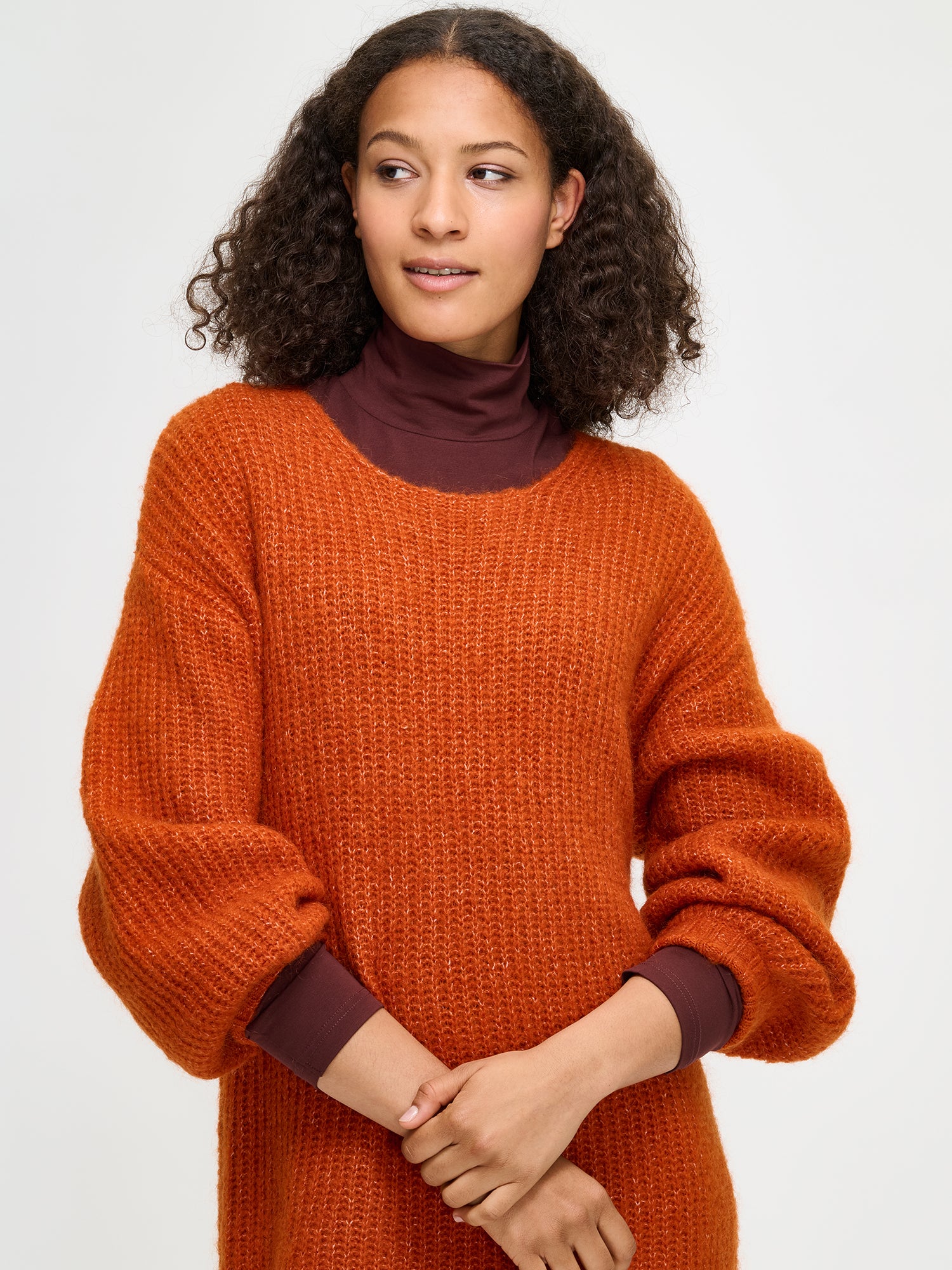 KARAMELLI Knit Dress - Brown