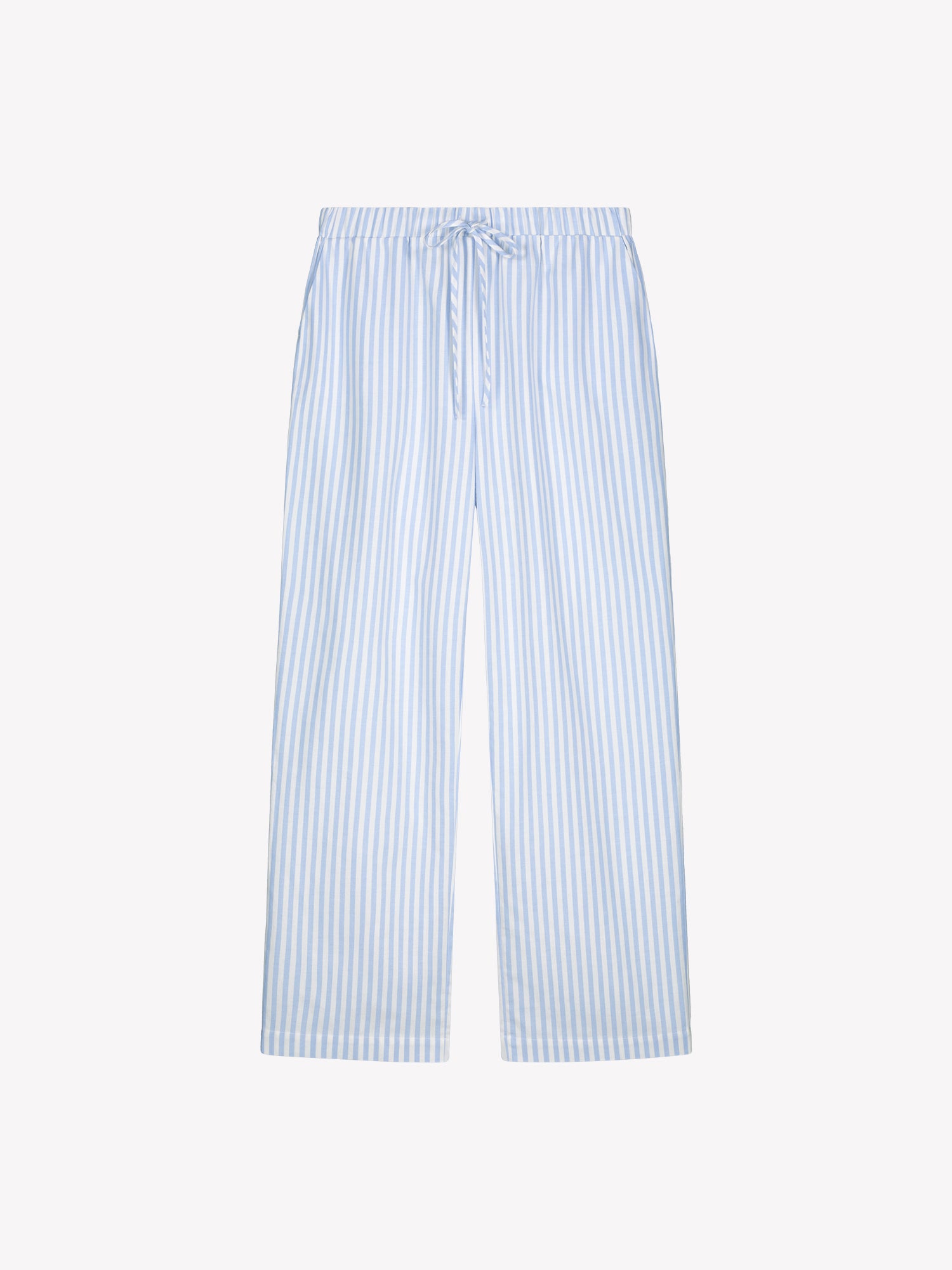 The light blue Polka pants in a product picture.
