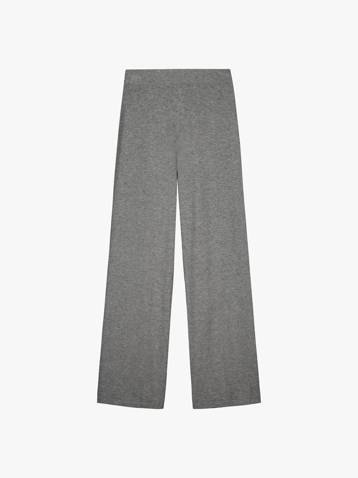 Nanso women's comfortable Villis knit trousers in grey in a product picture.