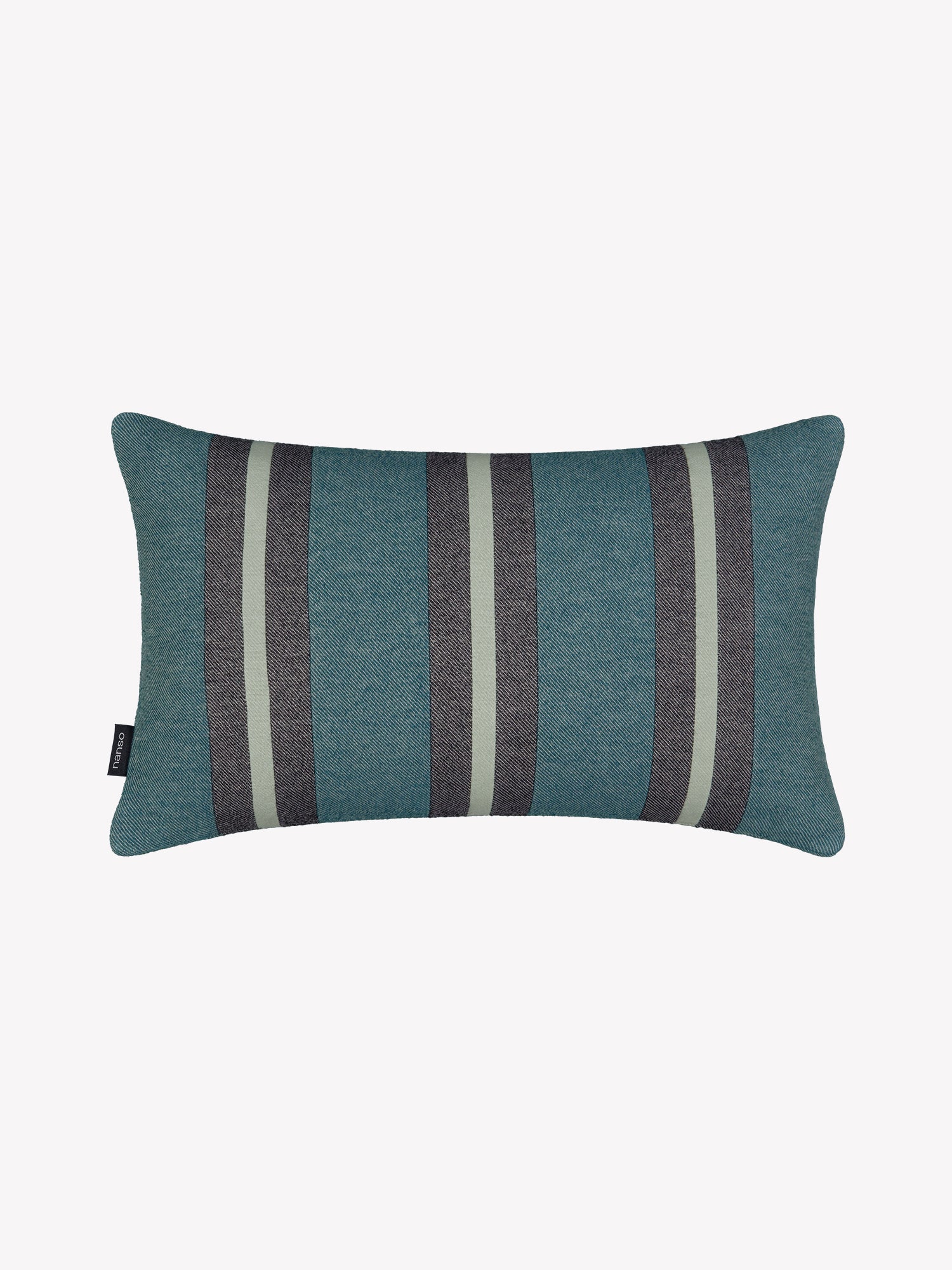 Nanso's charming NAUHA decorative pillow case is crafted from cotton and features a simple, timeless striped pattern. Product picture