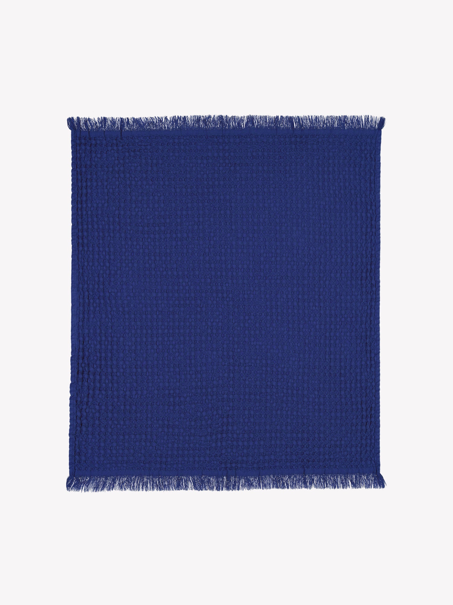 Vohveli hand towel in beautiful blue open