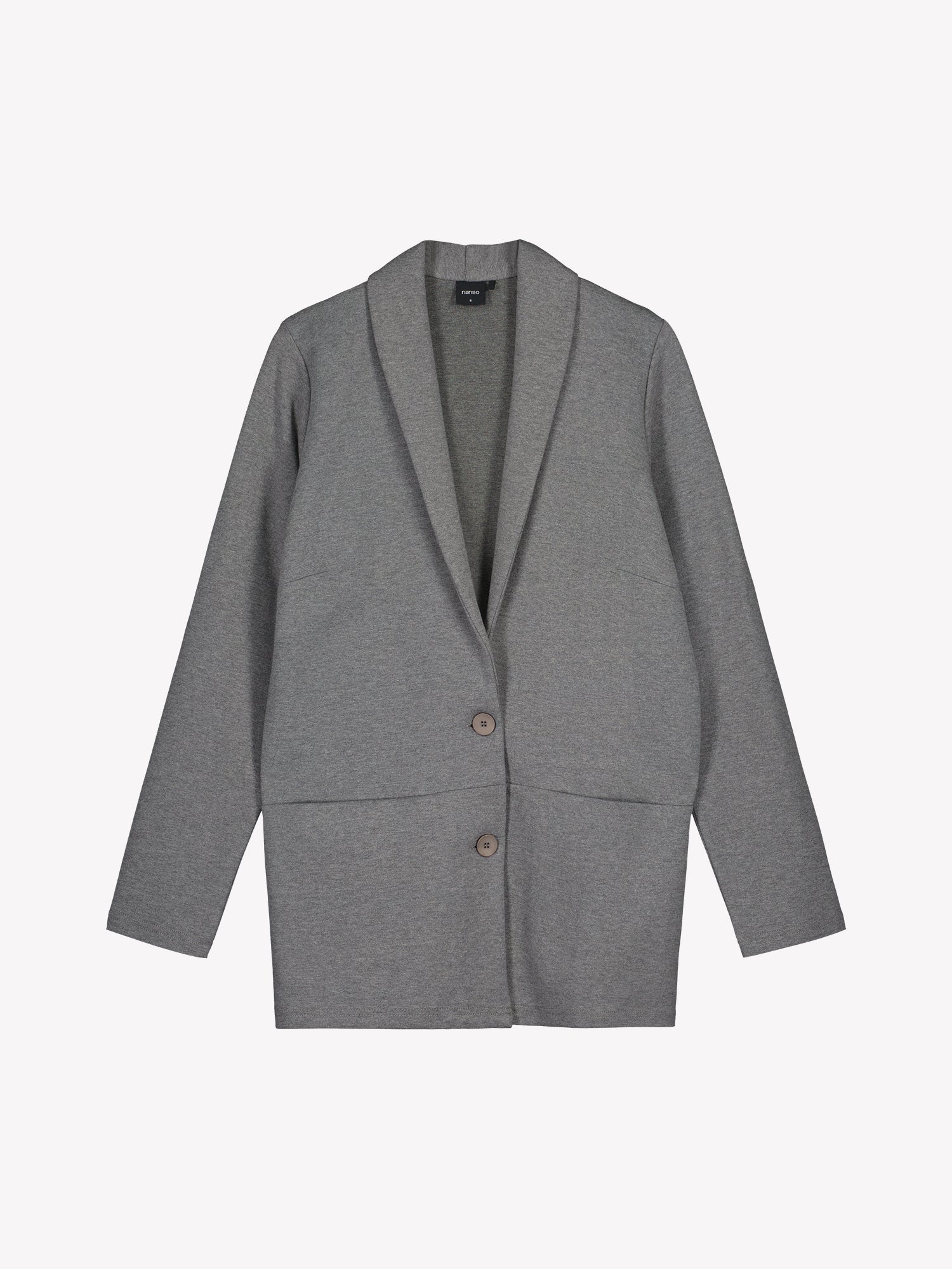 Nanso's classic women's Leija jacket in grey