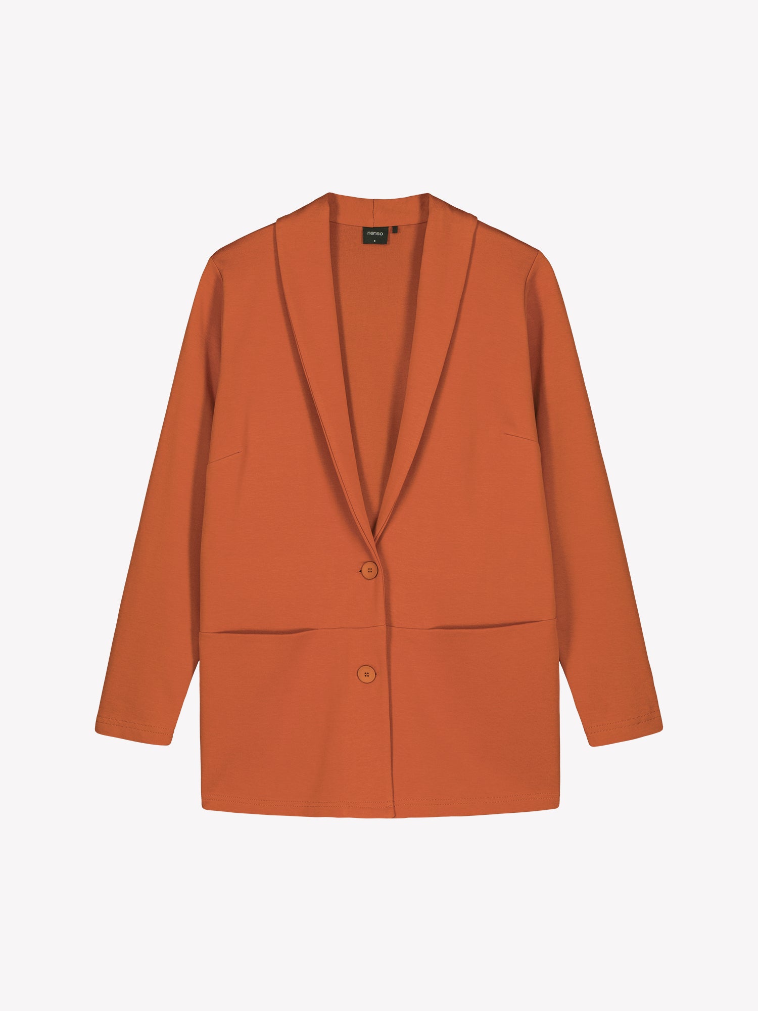 Nanso's classic women's Leija jacket in brown
