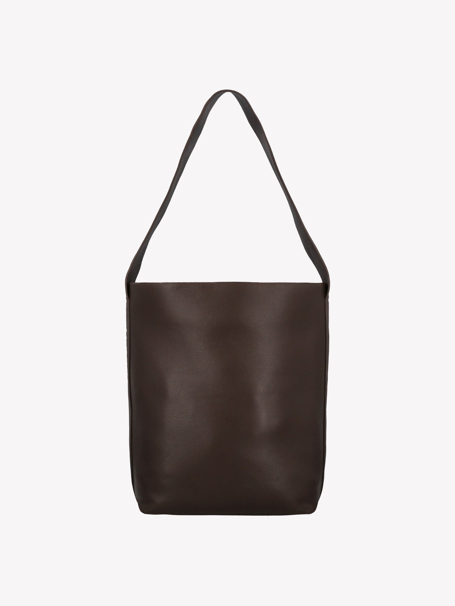 Nanso stylish dark brown Olka leather bag