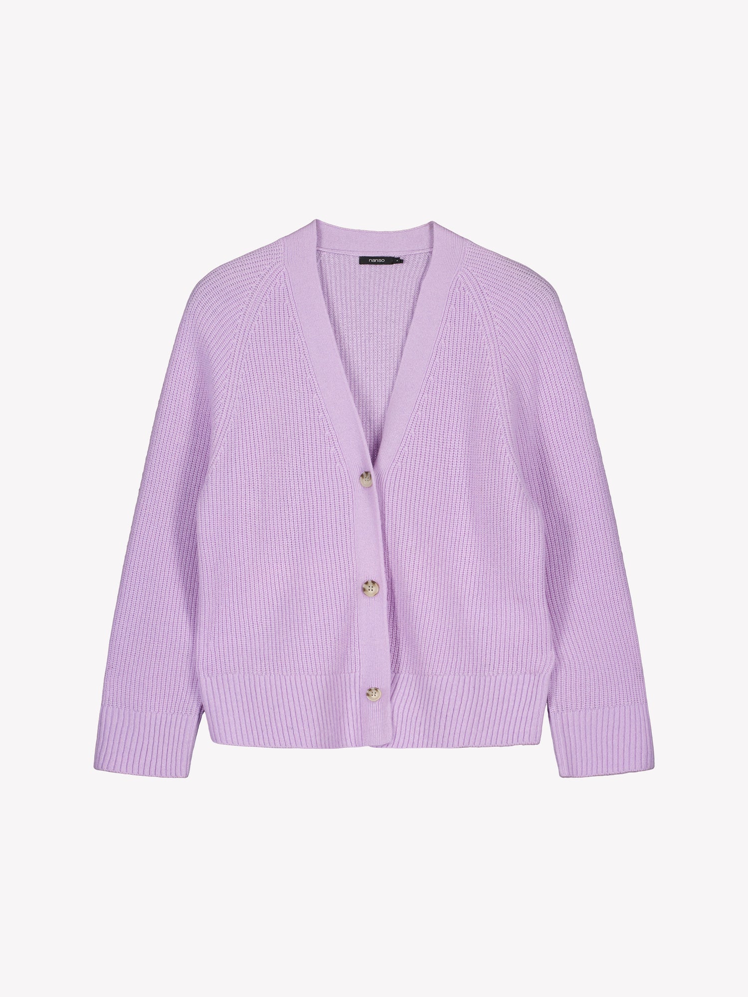 Nanso women's lilac Pamela knit cardigan