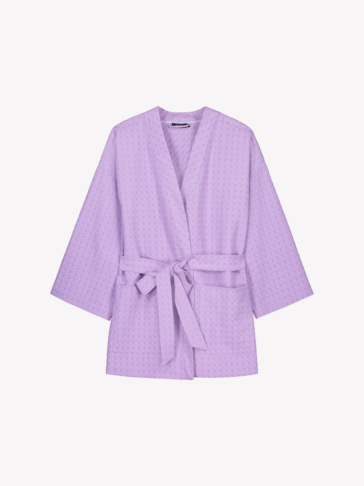 Nanso women's lilac Reliefi kimono jacket