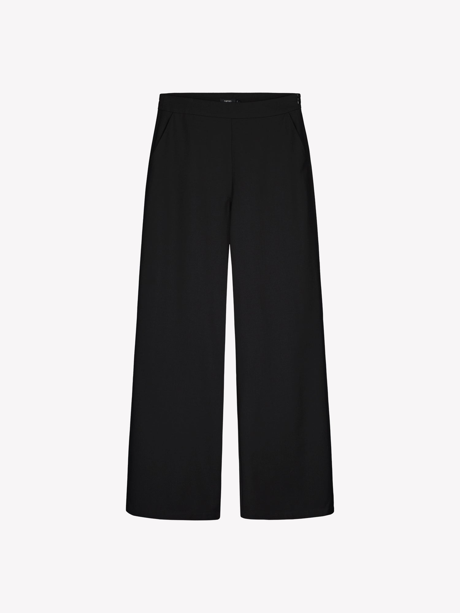 Nanso women's black Bea trousers, front