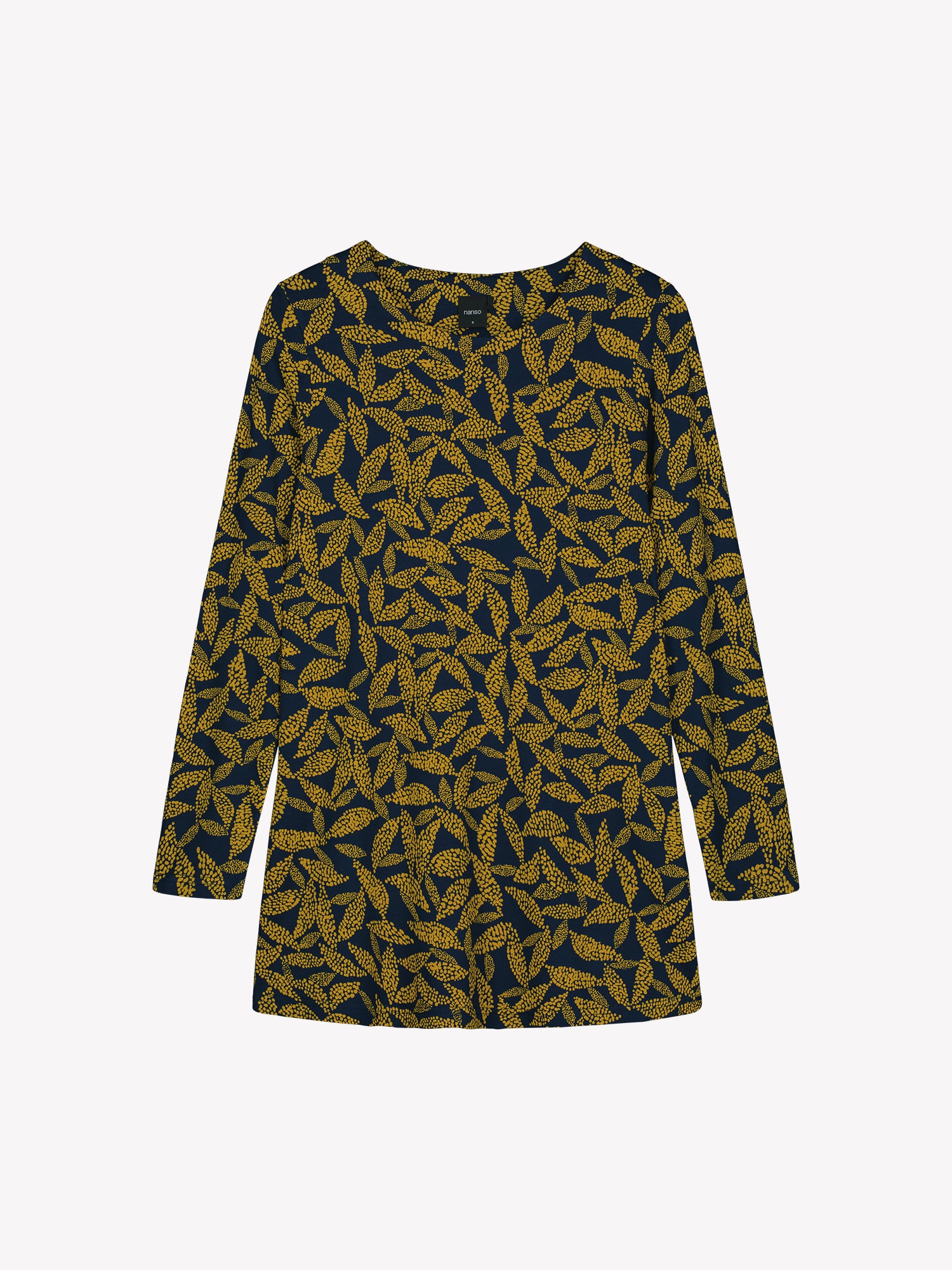 Nanso women’s yellow patterned Triine tunic