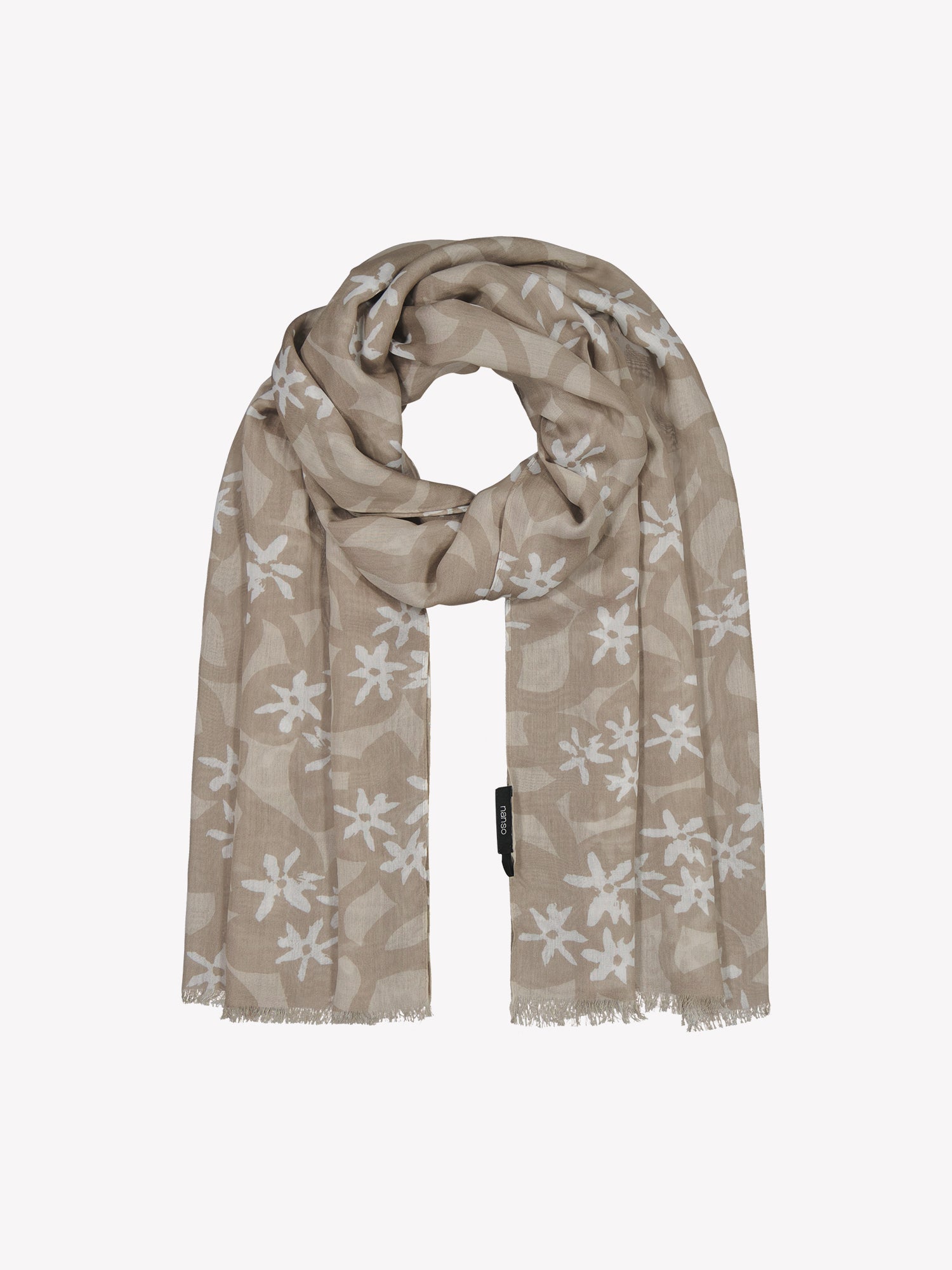 VERNA Women's Scarf In Beige Nanso