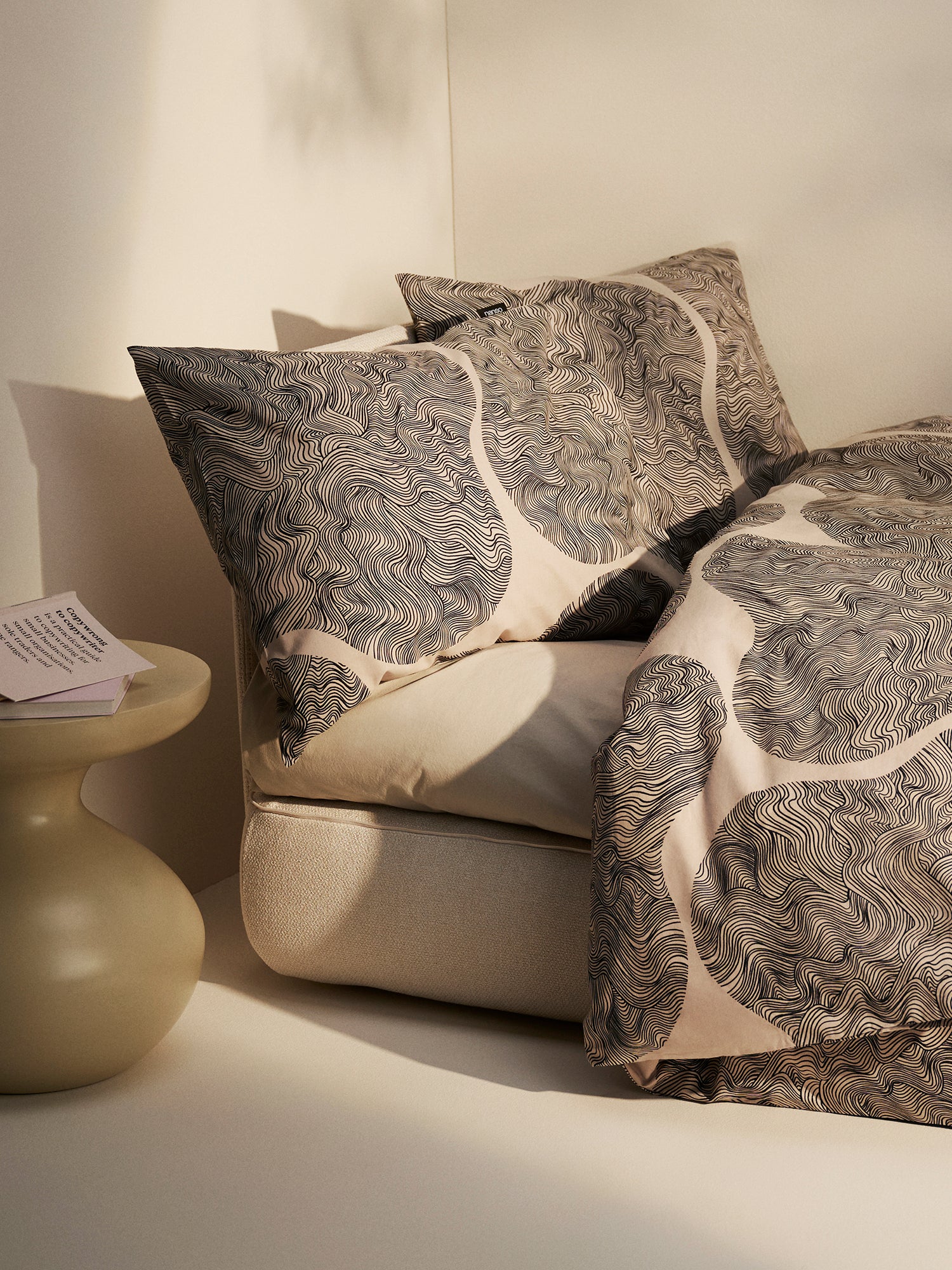 The Paasi Duvet Cover set in a beautiful home decor picture
