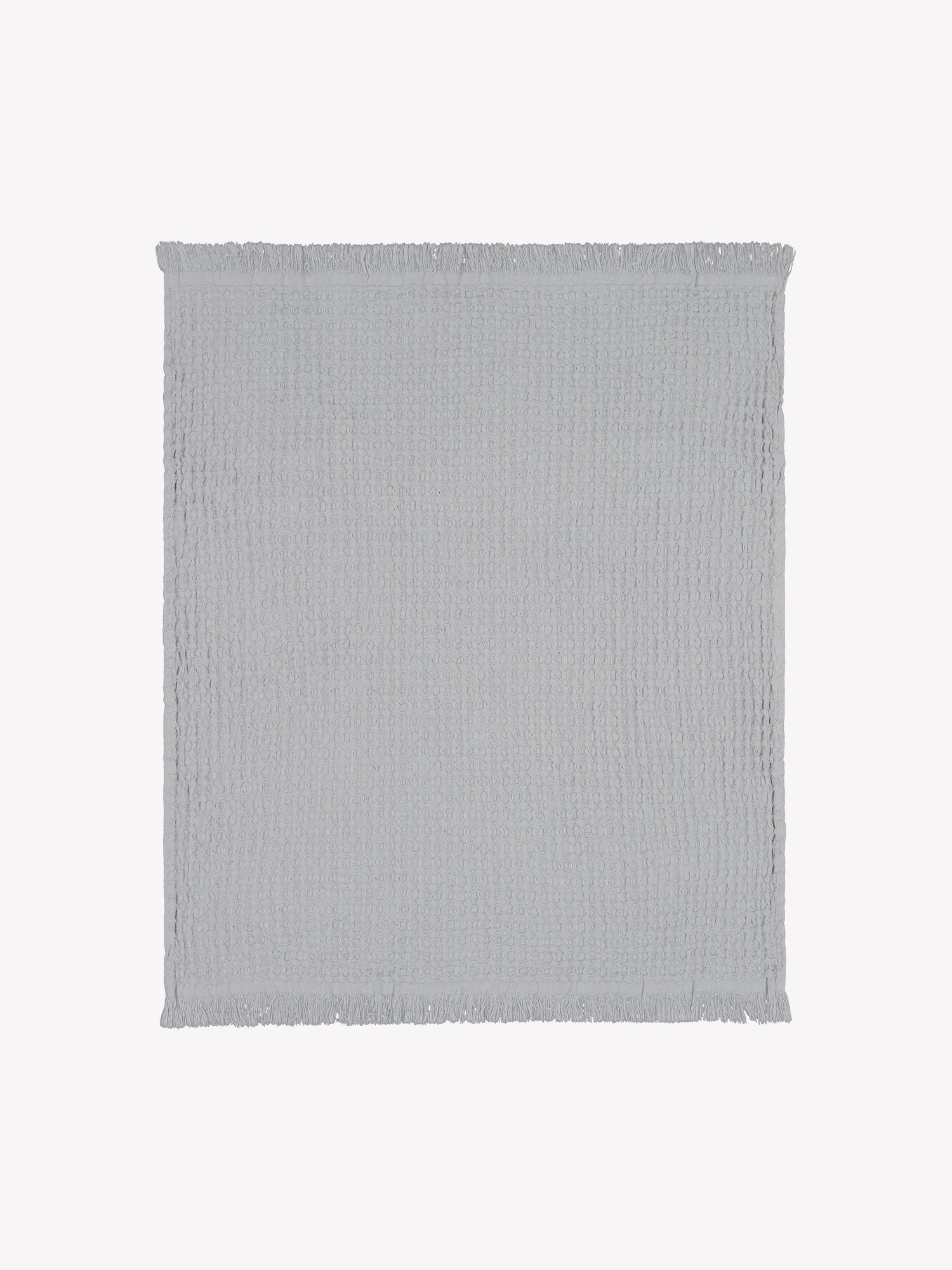 Vohveli hand towel in beautiful grey open