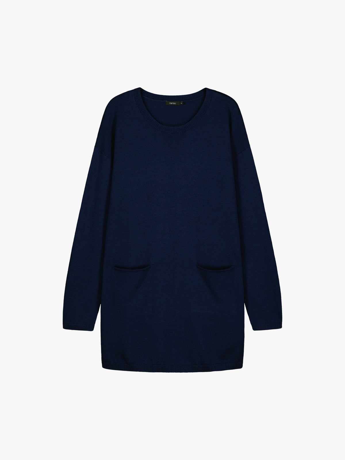 Nanso women's elegantly simple Villis knit tunic in a product picture