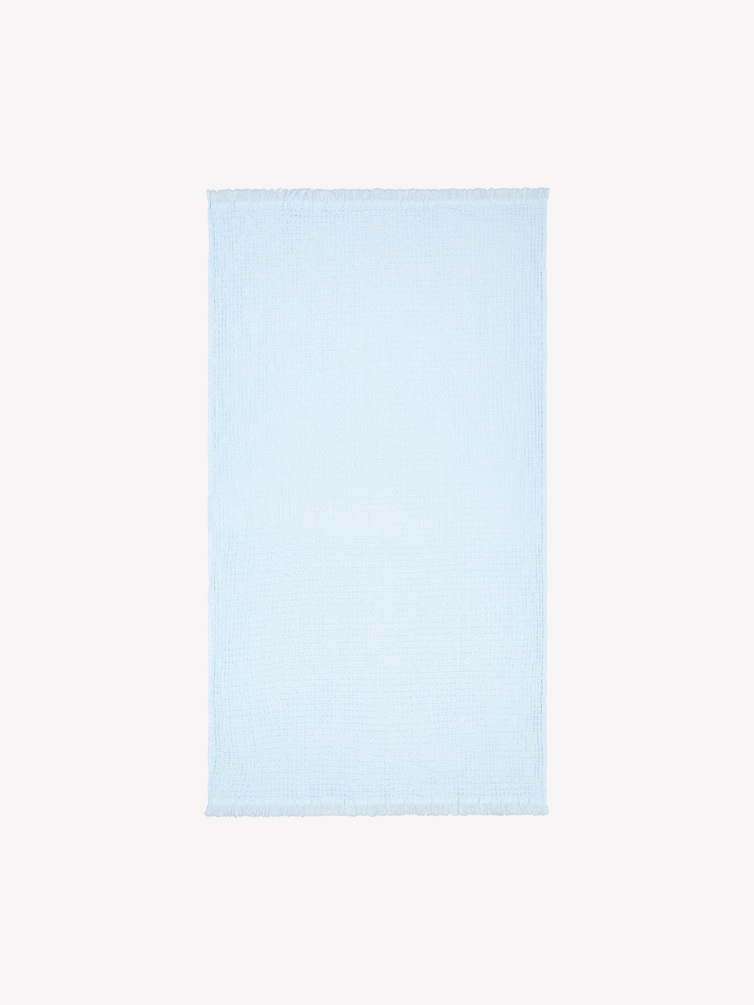 The Vohveli Bath towel in Light Blue in a product picture
