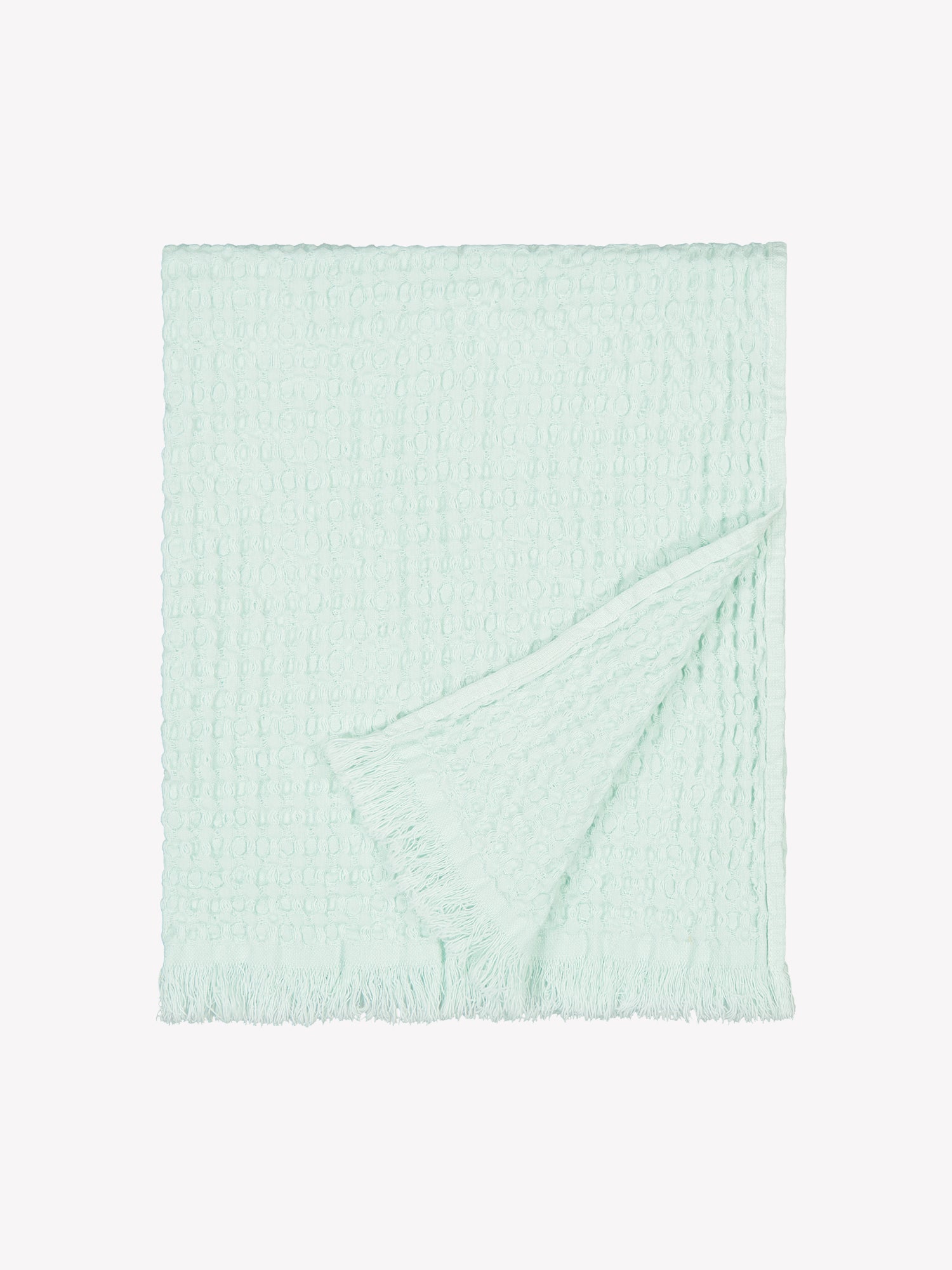 Vohveli hand towel in beautiful mint in a product picture