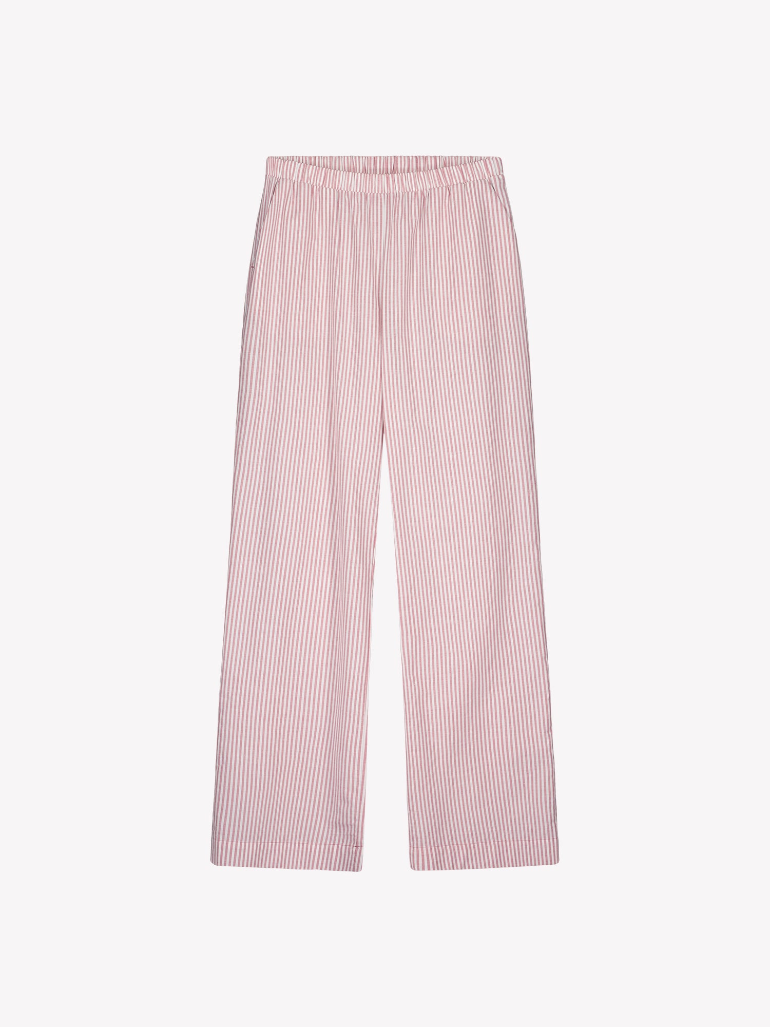 Stylish, wonderfully lightweight and comfortable striped Tauko pajama pants in a product picture