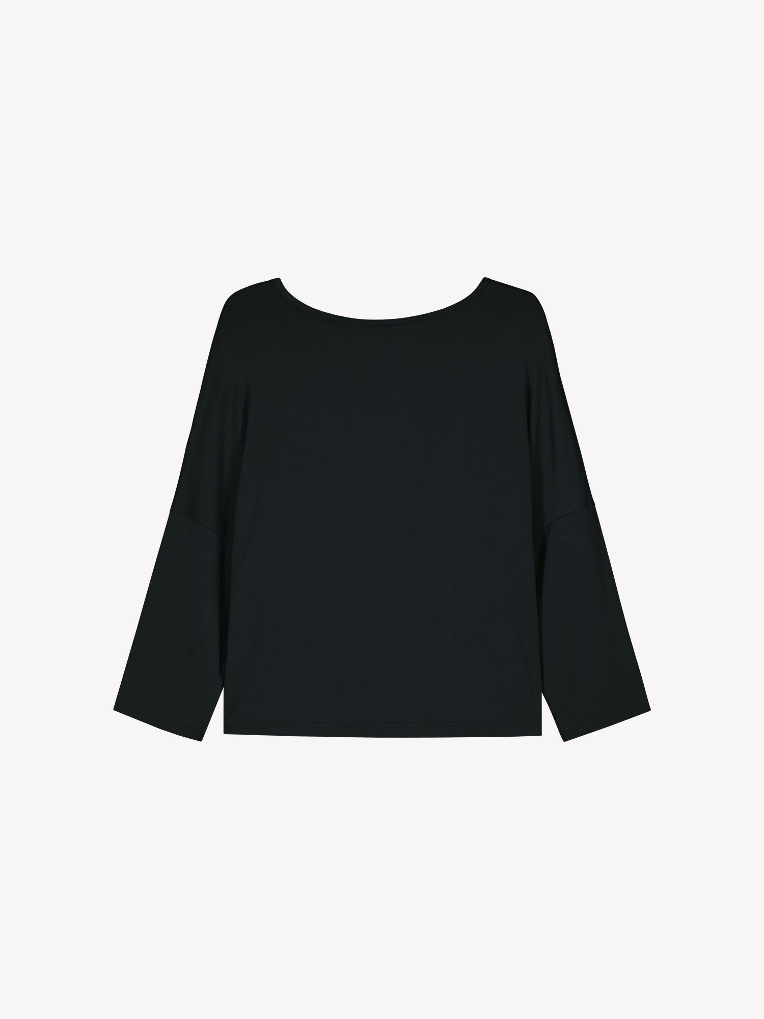 HENTO 3/4 Sleeve Shirt - Black