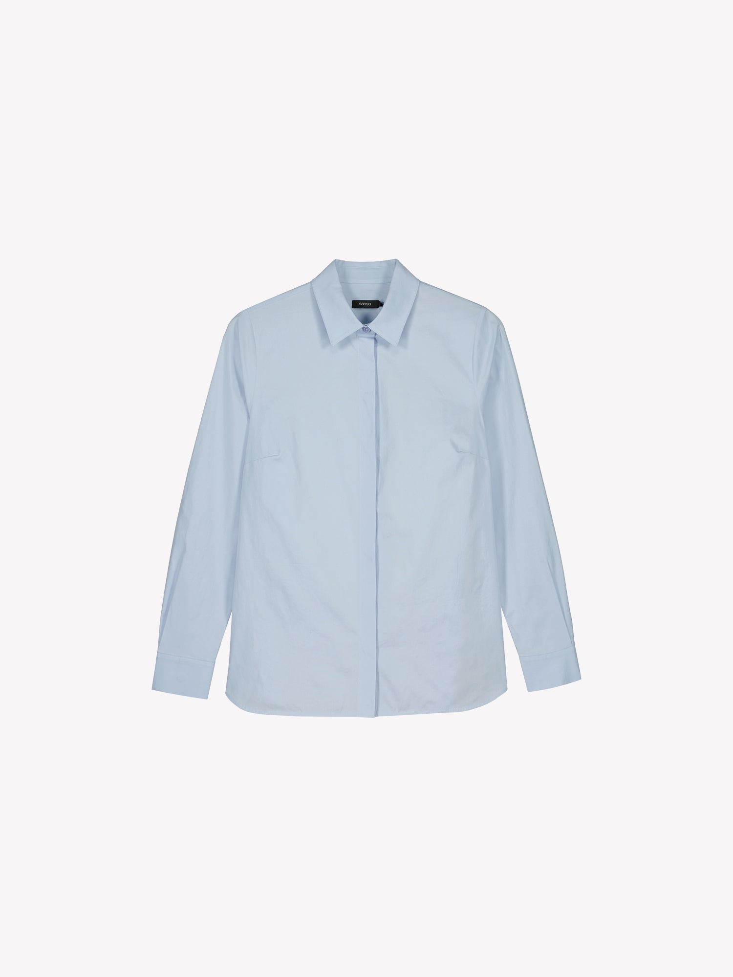 Nanso women's HELENA Shirt in Light Blue, in a product picture