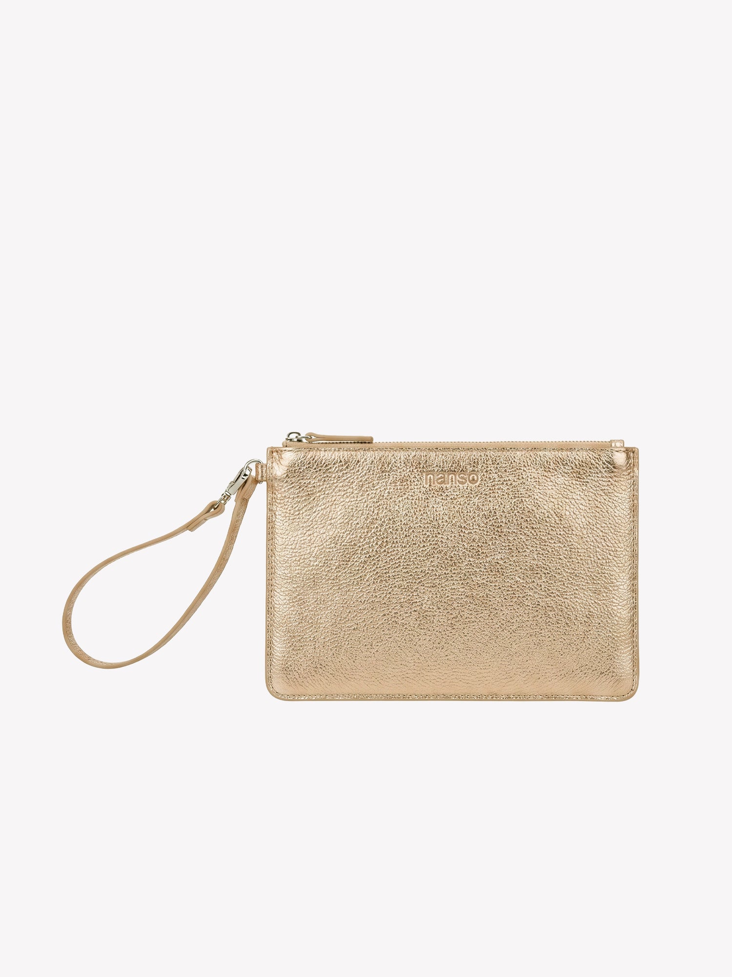 Nanso Naru Pieni Bag in Gold works as both a wallet and a small bag. Product picture