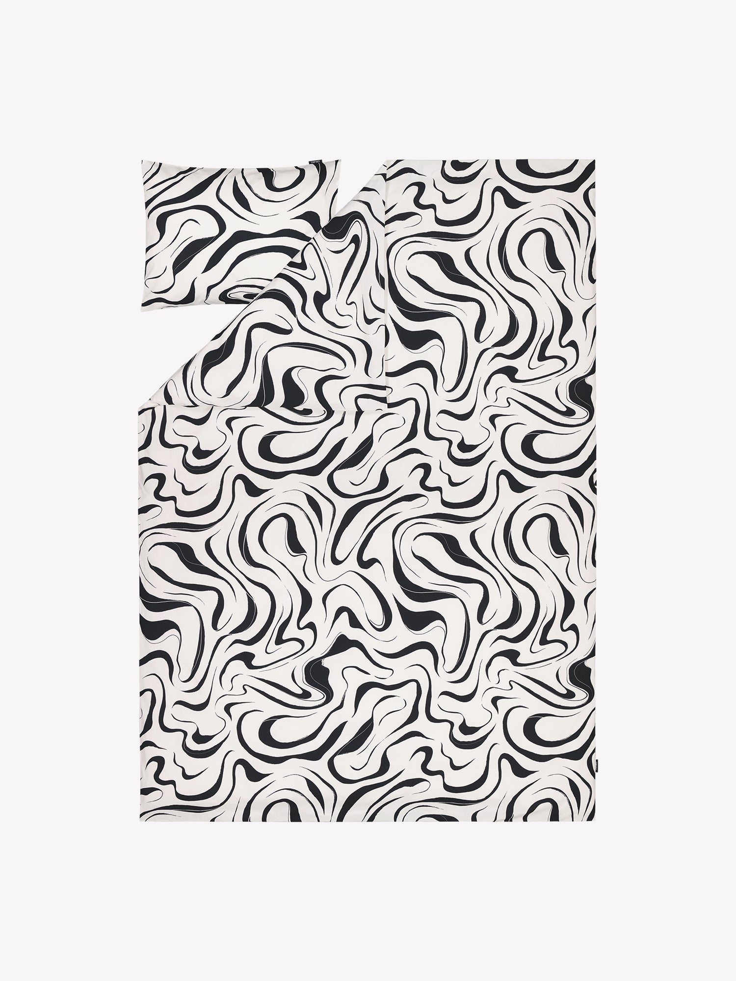 The Vesi Duvet Cover set in a product picture