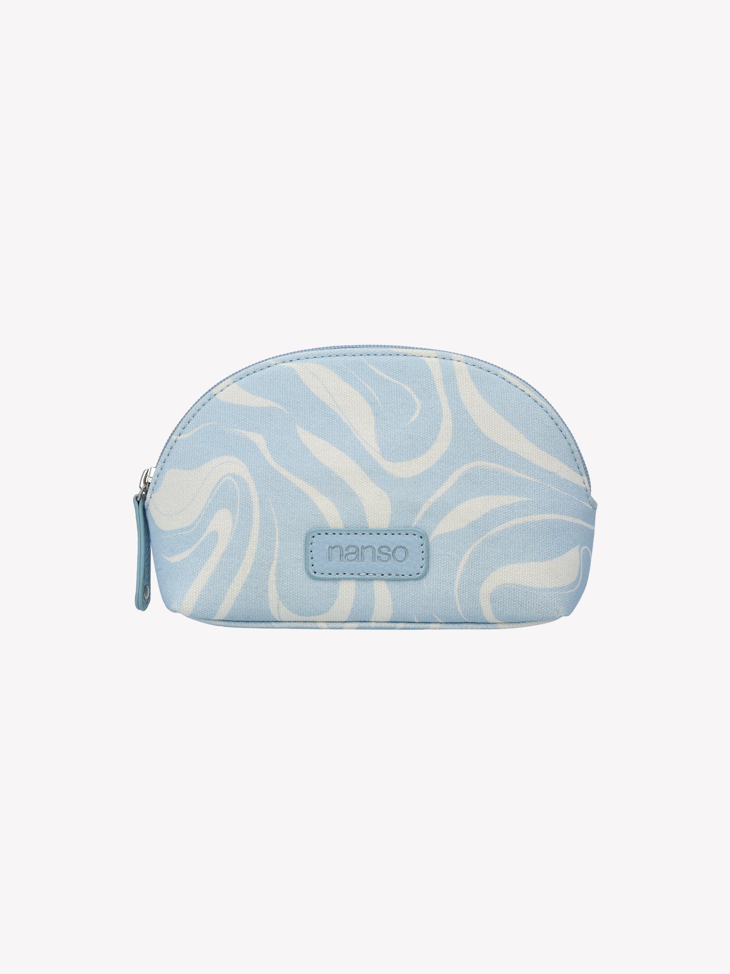 The VESI MINI Cosmetics Bag in blue in a product picture