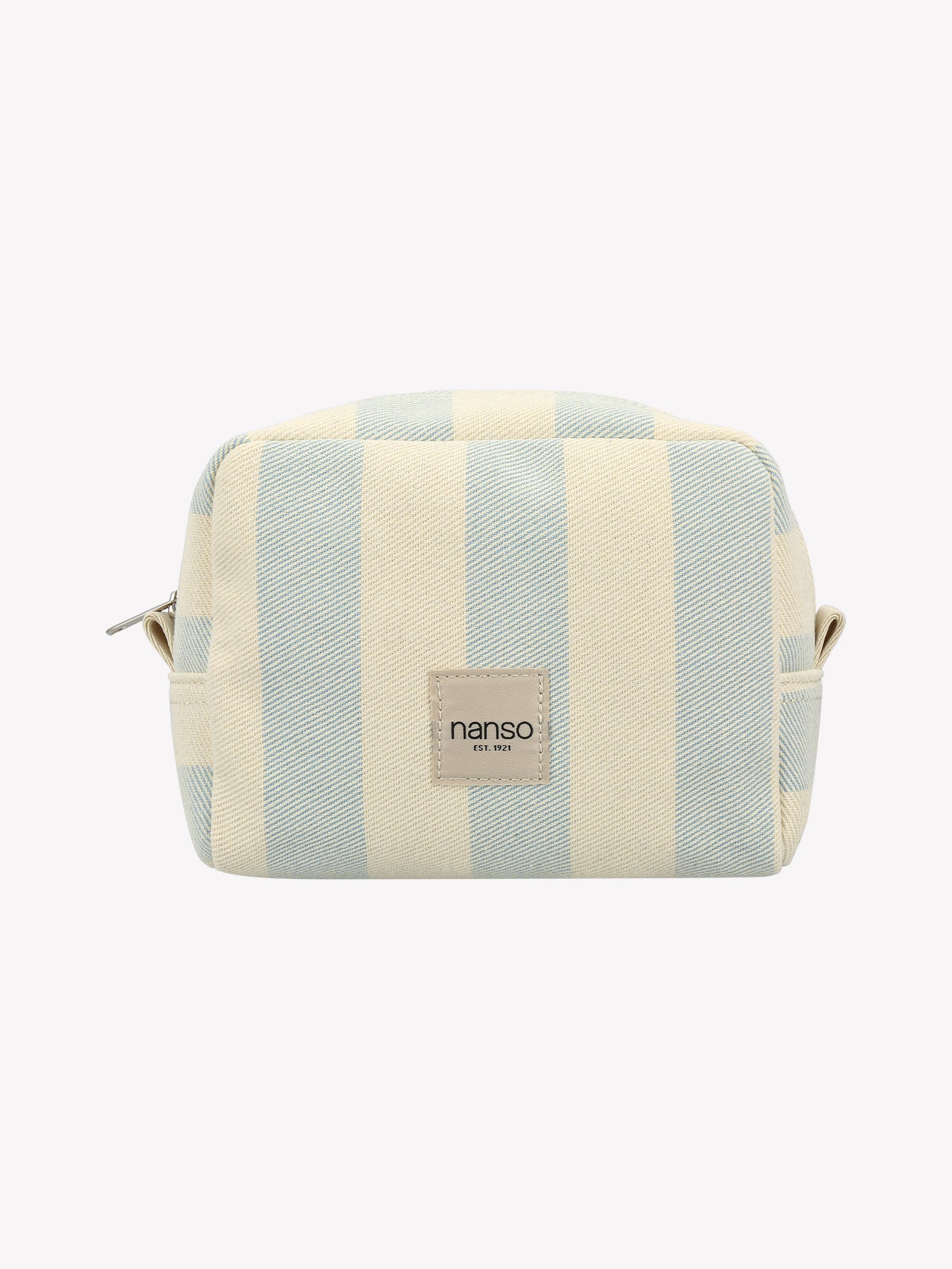 The AMALFI MINI cosmetics bag in Light Blue in a product picture