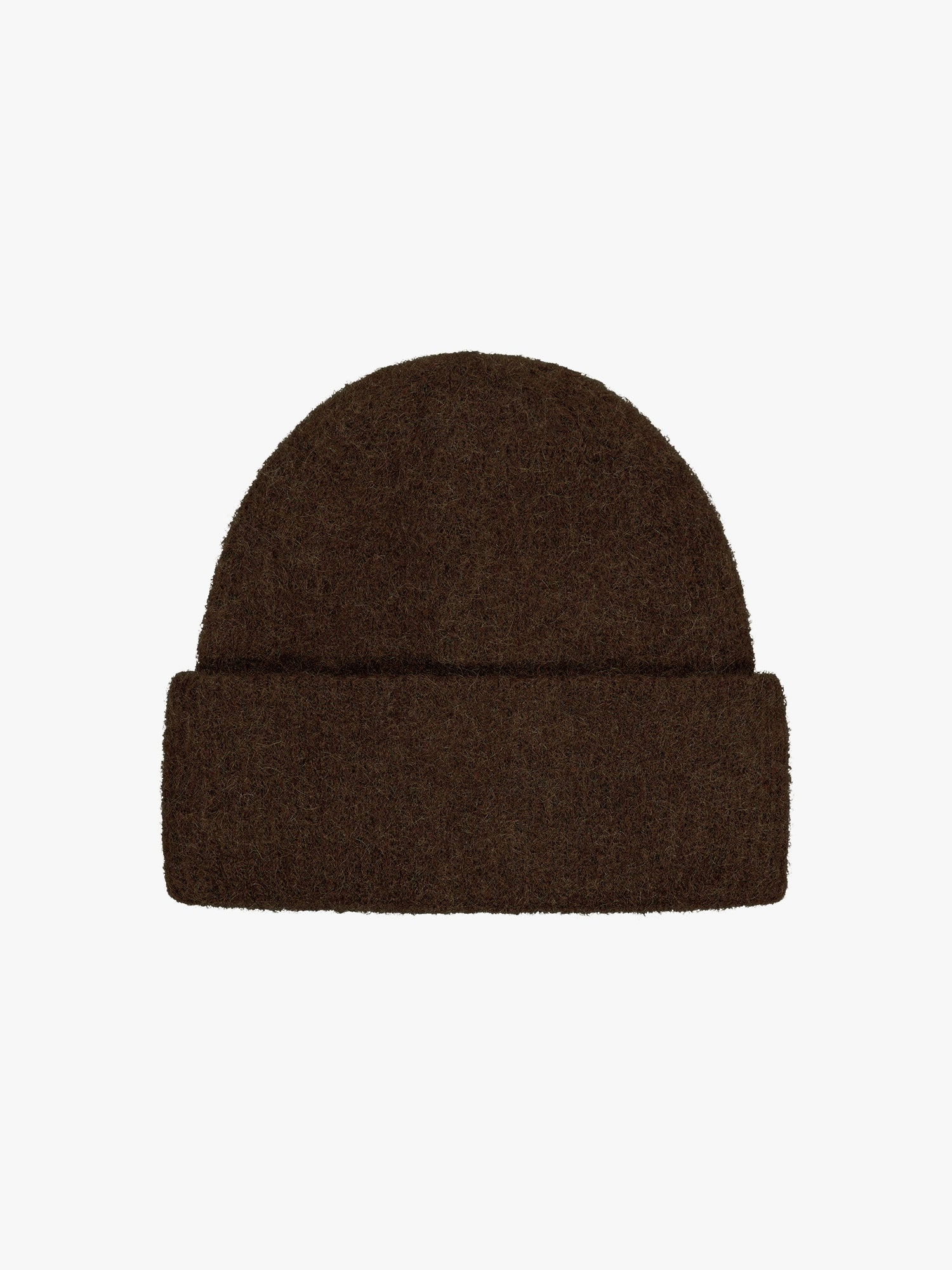 Nanso women's Tuisku beanie is a wonderfully chunky rib-knit beanie crafted from a soft mohair blend