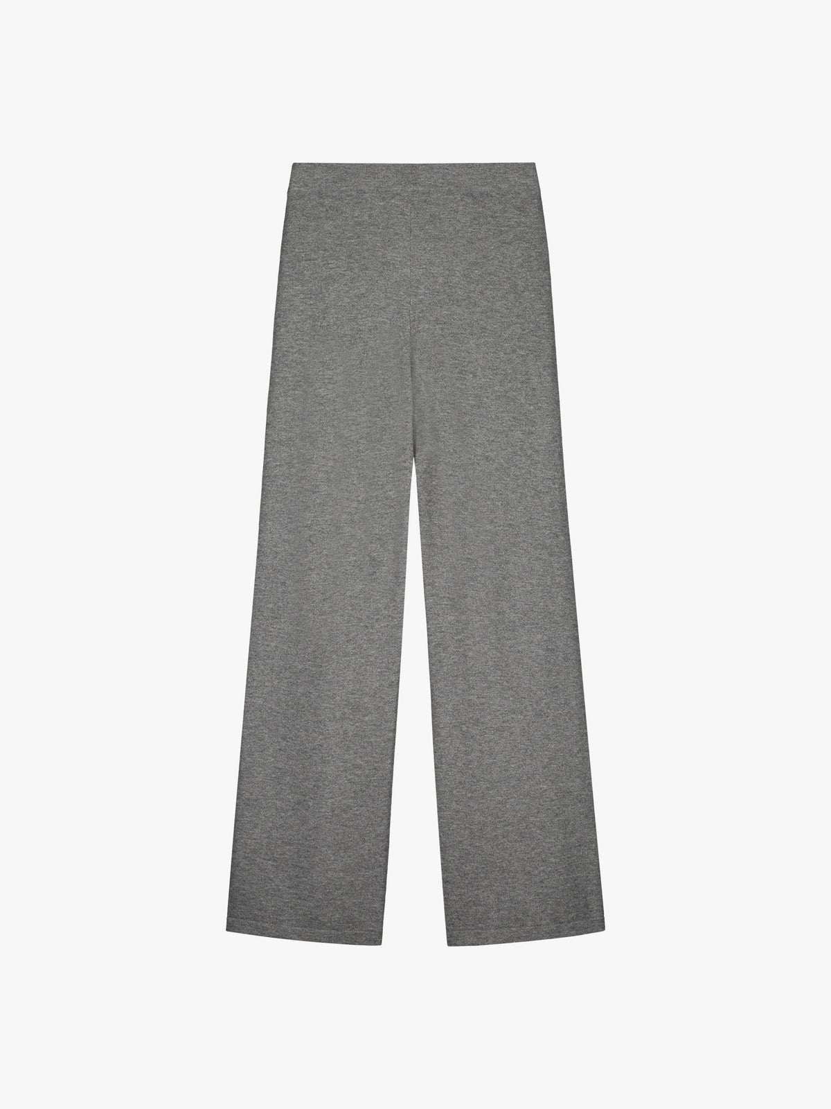 Nanso women's comfortable Villis knit trousers in grey in a product picture.