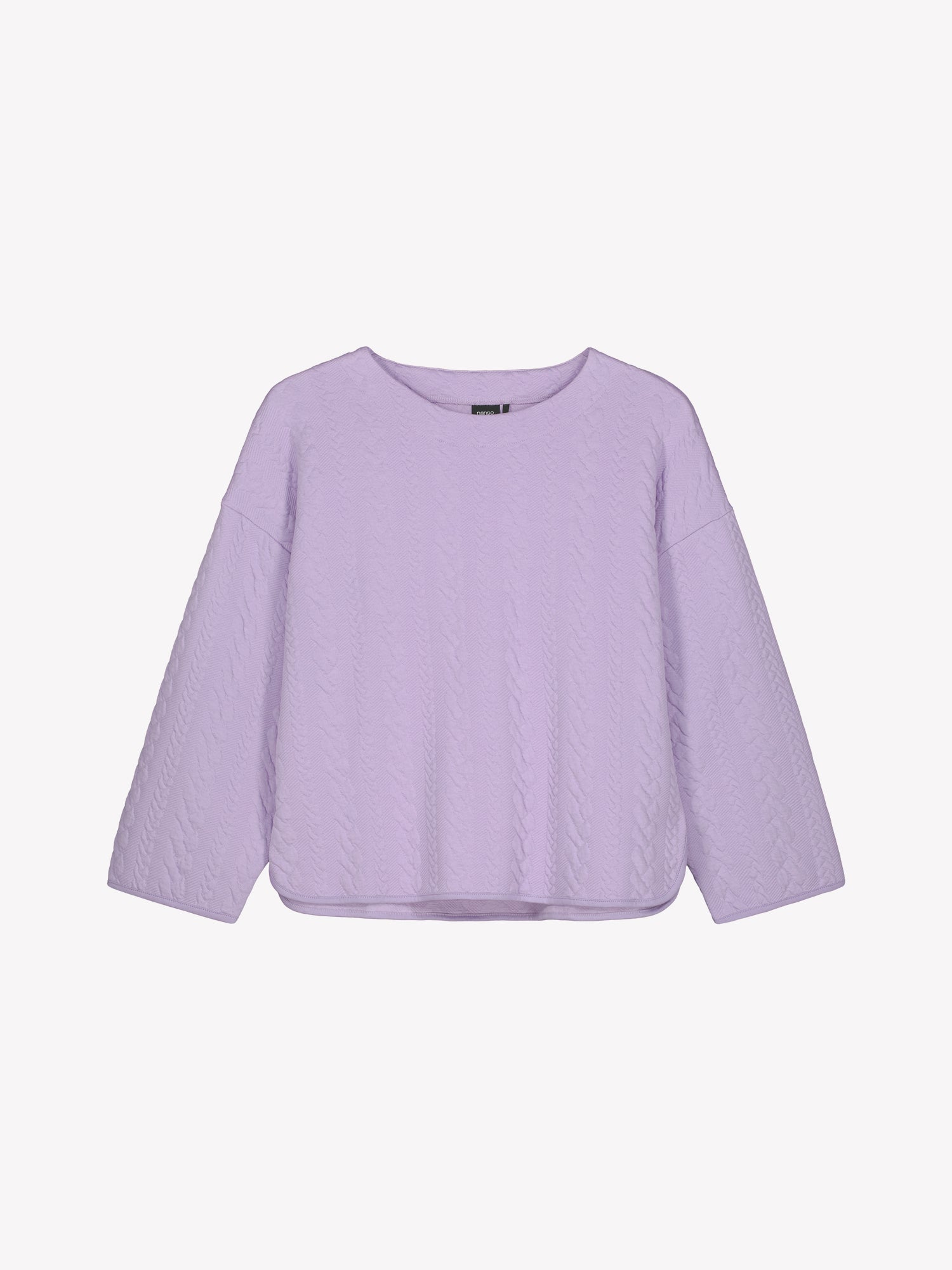 Women´s Letti blouse in lilac. In a product image.