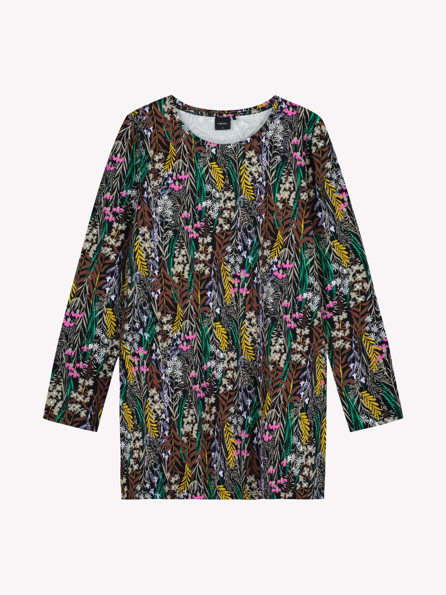 Nanso women’s patterned multicoloured Kuutamo tunic