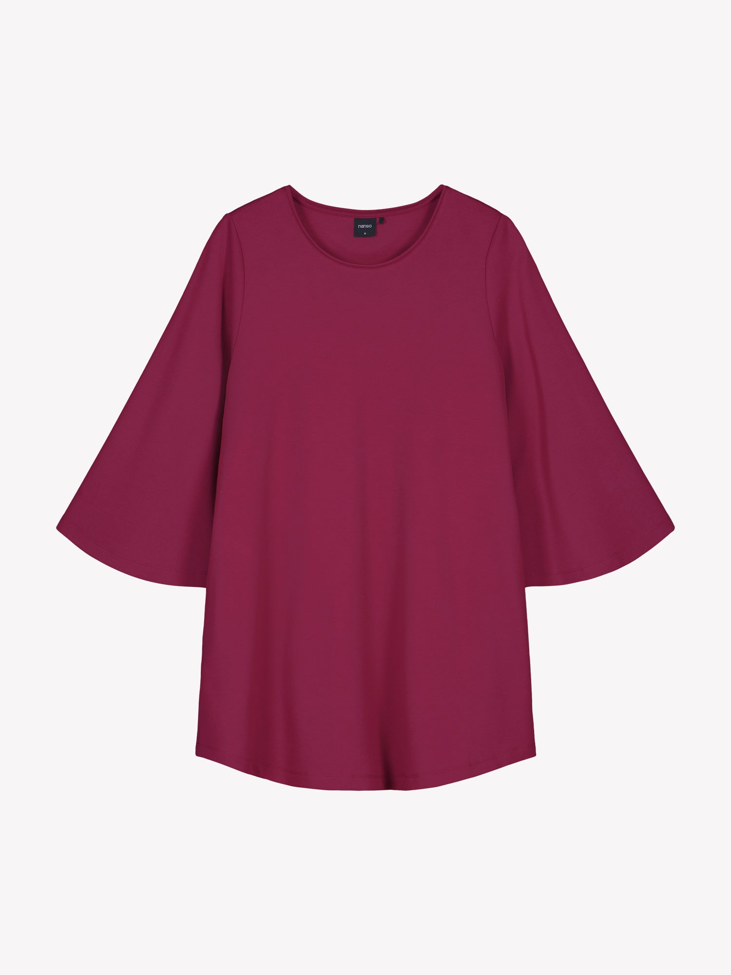 Nanso women’s Elegia tunic in burgundy