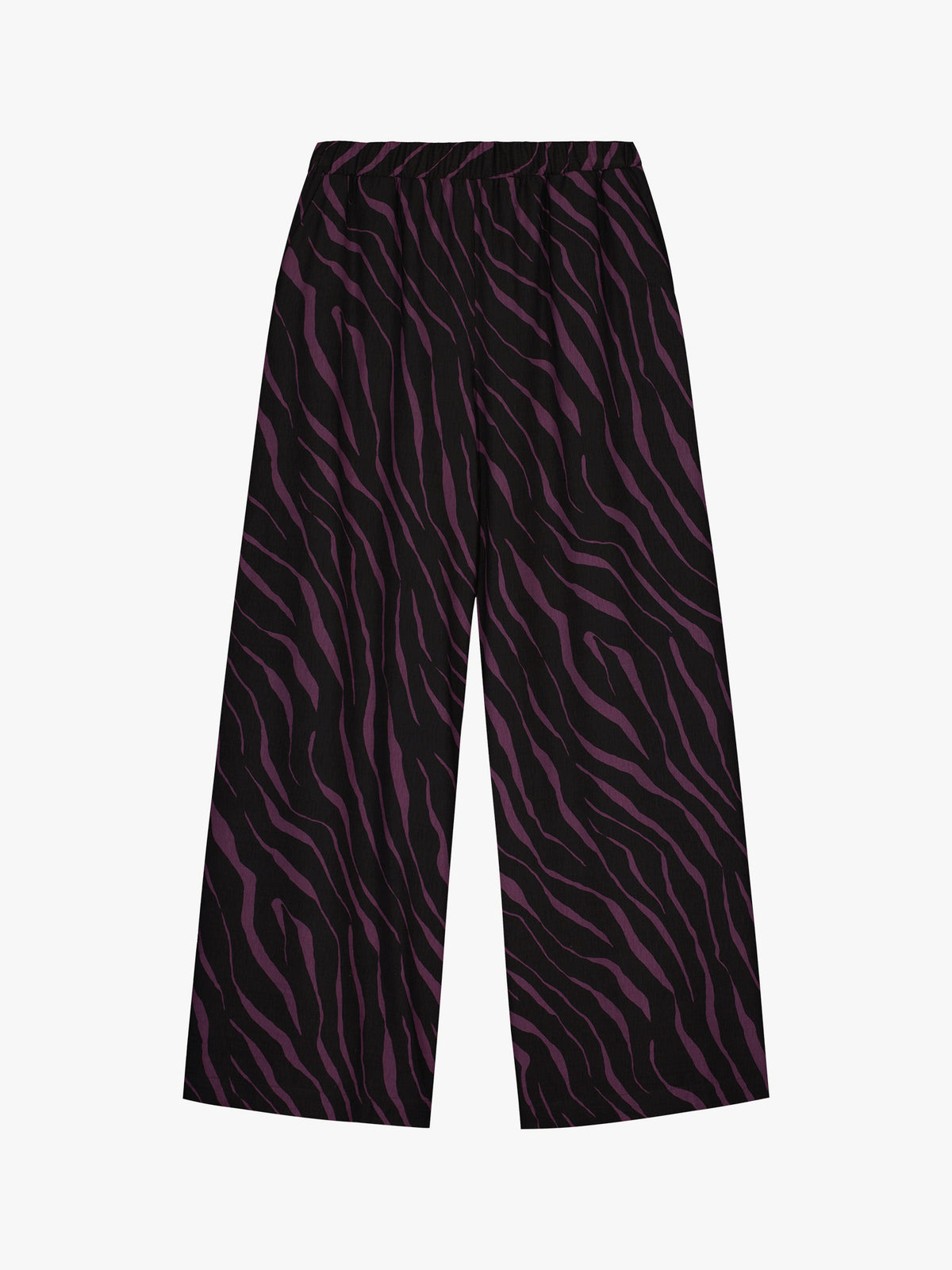 Nanso women's striking Sypressi trousers combine beautifully draping fabric with a trendy wide-leg silhouette, product picture